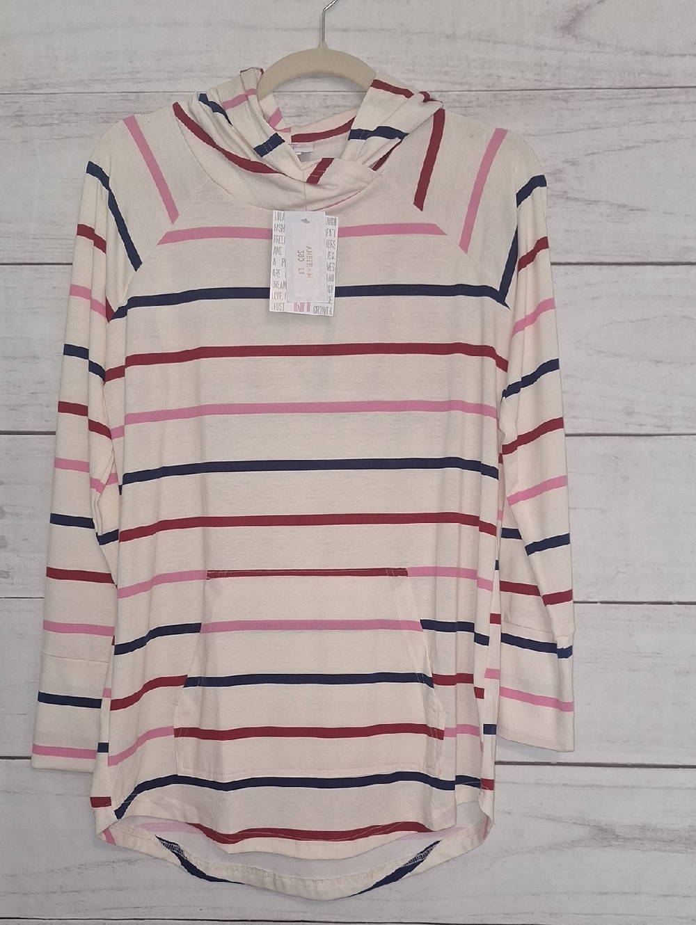 LuLaRoe Striped Amber Hoodie